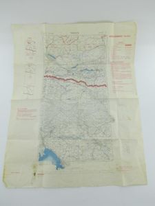US WWII Roadmap Part of Trieste 1944