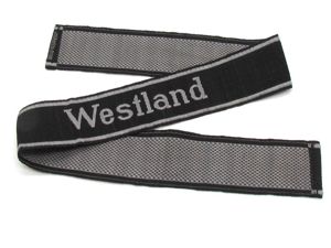 Flemish volunteer SS-Panzergrenadier-Regiment 10 'Westland' Bevo Cufftitle