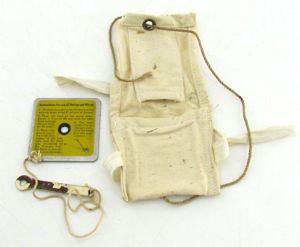 British WWII RAF 1941 Pat Emergency Heliograph in Issue Pouch