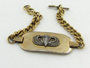 US WWII Airborne Paratrooper's Jump Wing Bracelet