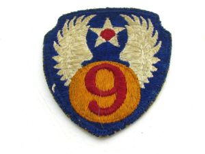 WWII US 9th U.S.A.A.F Air Force Patch