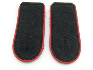 Waffen SS EM Artillery shoulder boards