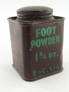 British WWII Foot Powder