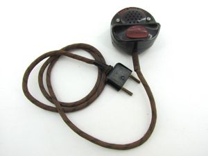 Bakelite Microphone 'Feind hört mit !'