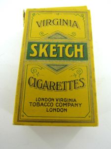 Carton box Virginia Sketch cigarettes ( empty )