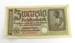Deutsches Reich, 20 Reichsmark