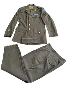 US WWII Class A Tunic Mountain Division , Trousers and …