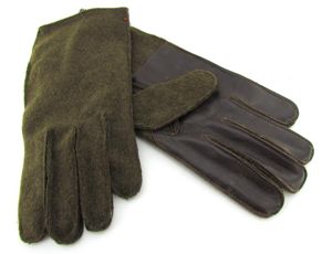 US WWII Wool/Leather winter gloves