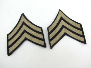 US WWII Sergeant Rank Chevrons