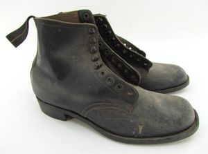 German Wartime M37 Style Dress Shoes ( 1942 )