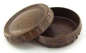 Wehrmacht Brown Bakelite Butterdish