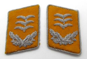 Luftwaffe Flight/Fallschirmjäger Collar-tabs 'Hauptmann'