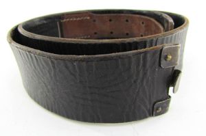 Leather equipment belt ( 97 cm )