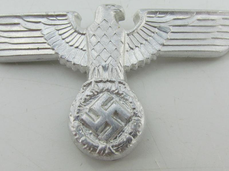 NSDAP visor cap eagle in aluminum by RZM M1/44 — image 2