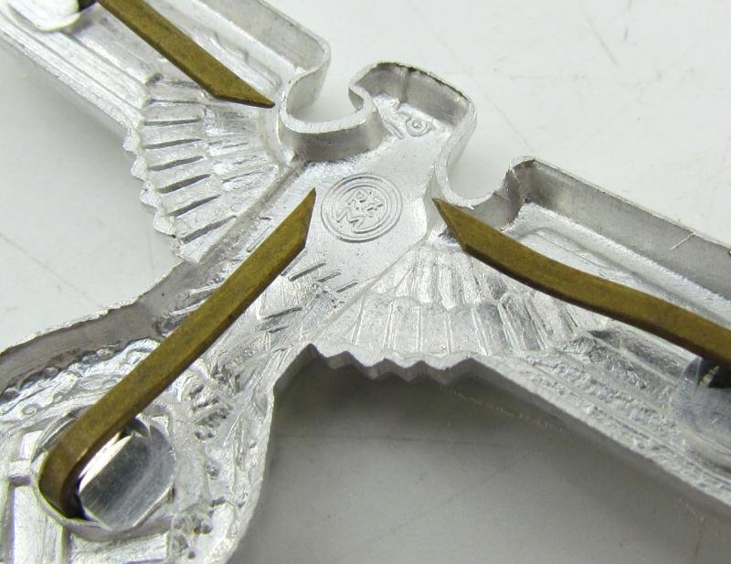 NSDAP visor cap eagle in aluminum by RZM M1/44 — image 5