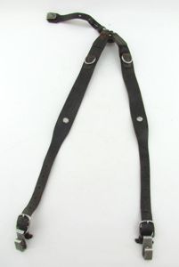 Wehrmacht leather Y-straps 'Koppeltragegestell'