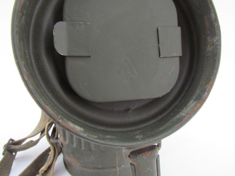 Wehrmacht Gasmask Cannister With Straps — image 4