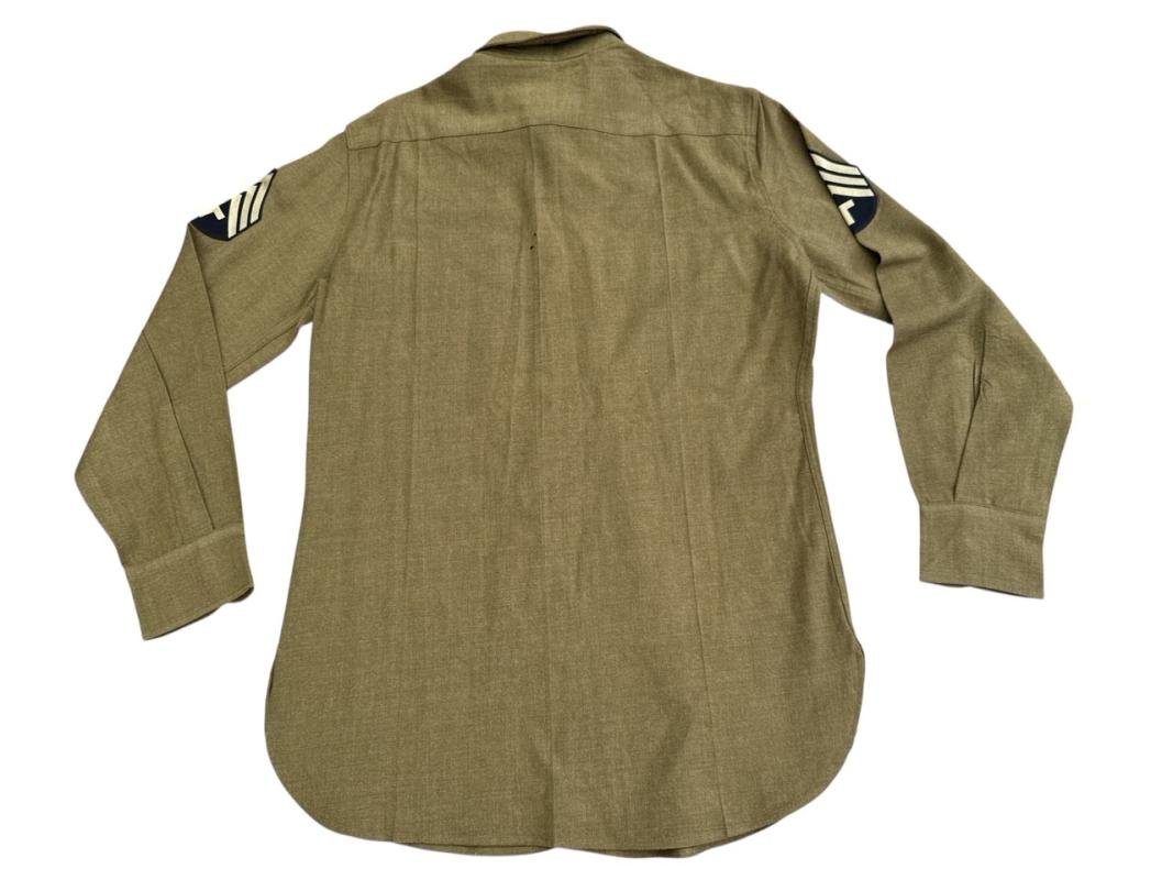 US WWII Technician Wool Shirt ( 1941 ) — image 8