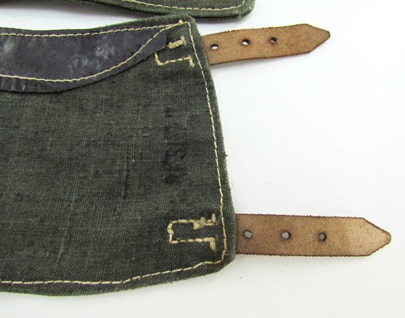 Pair of late war M37 pattern gaiters or Gamaschen — image 6