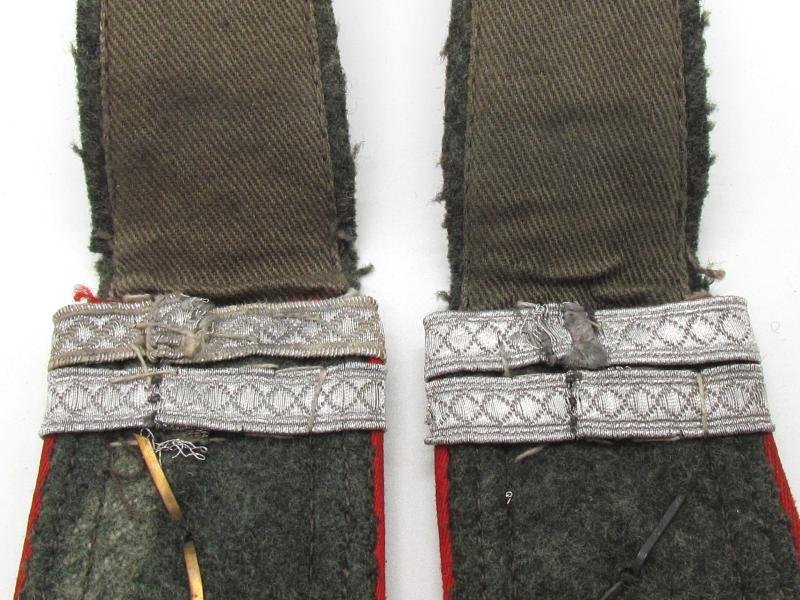 Wehrmacht (Heer) M40 Feldwebel Artillery.(Offiziersanwärter) shoulder boards — image 6