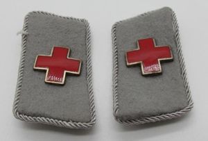 Deutsches Roten Kreuz (DRK) Collar Tab Set