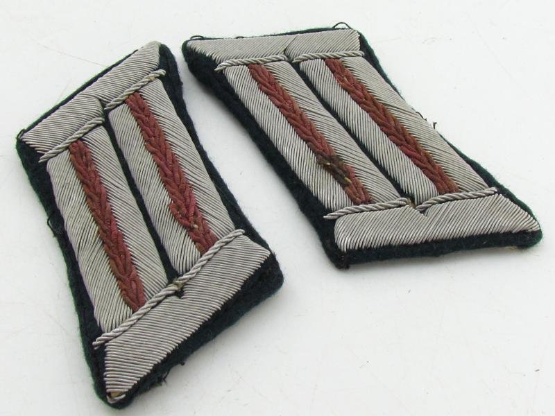 Wehrmacht Officer Collar Tabs – Military Administration/Justice — image 10