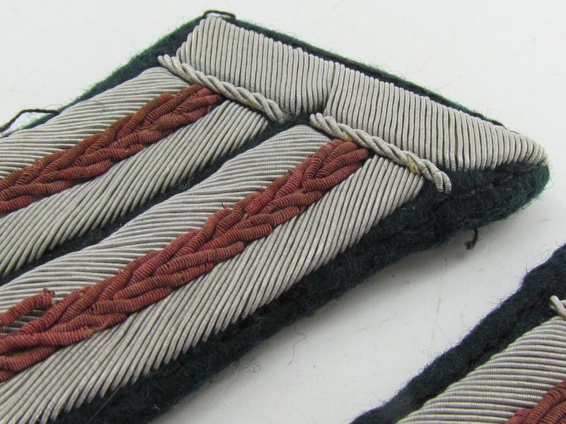 Wehrmacht Officer Collar Tabs – Military Administration/Justice — image 7