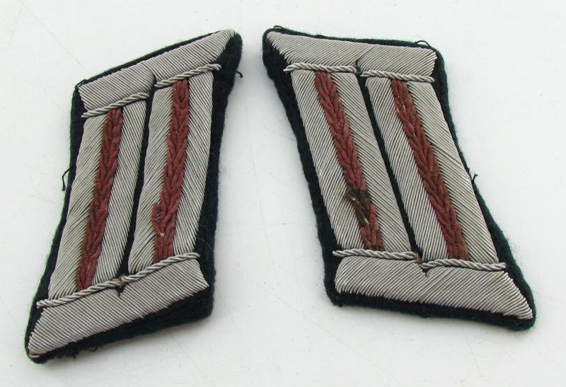 Wehrmacht Officer Collar Tabs – Military Administration/Justice — image 8