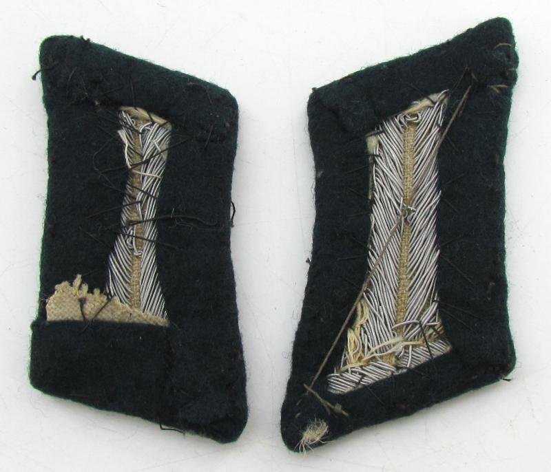 Wehrmacht Officer Collar Tabs – Military Administration/Justice — image 9