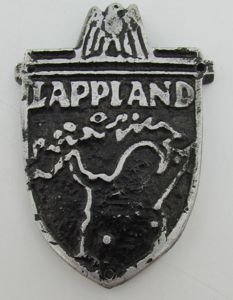 Third Reich 'Lappland' Campaign Shield