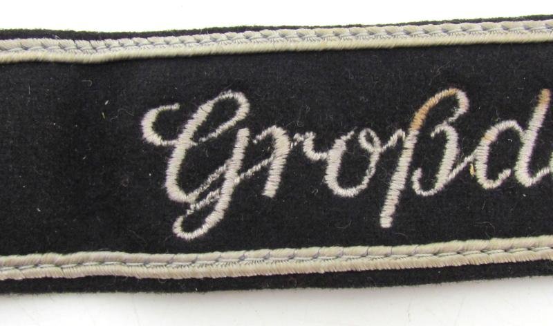 Wehrmacht 'Gross Deutschland' Cufftitle — image 4
