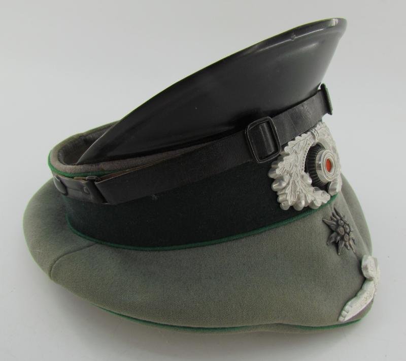 Wehrmacht Gebirgsjäger Enlisted/NCO Visor Cap — image 12