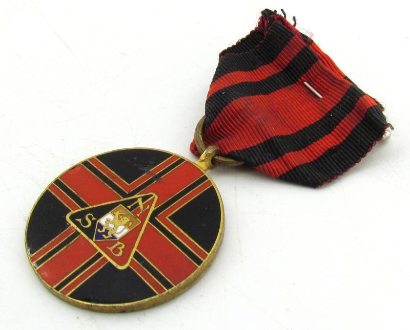 NSB 'Jaarlijksche Afstandsmarsch' 1935 Medal — image 2
