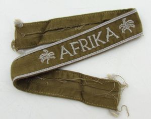 Wehrmacht (camel hair)'Afrika' Cufftitle