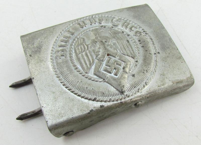 Hitler Youth Belt Buckle RZM M4-39 ( 'Crank Catch') — image 2