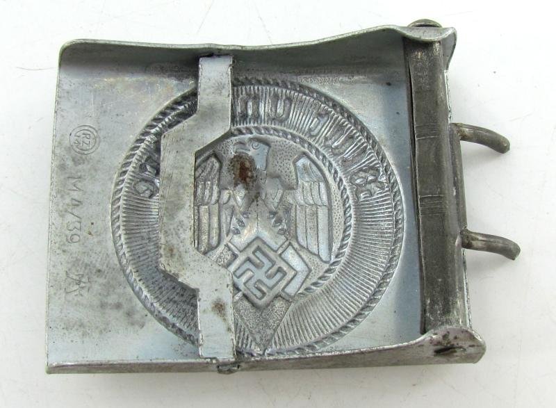 Hitler Youth Belt Buckle RZM M4-39 ( 'Crank Catch') — image 4