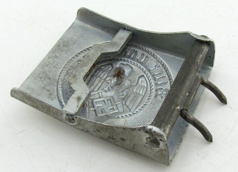 Hitler Youth Belt Buckle RZM M4-39 ( 'Crank Catch') — image 8