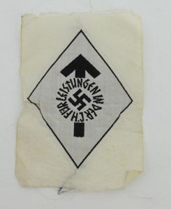 HJ Proficiency Badge in Black - Cloth Version