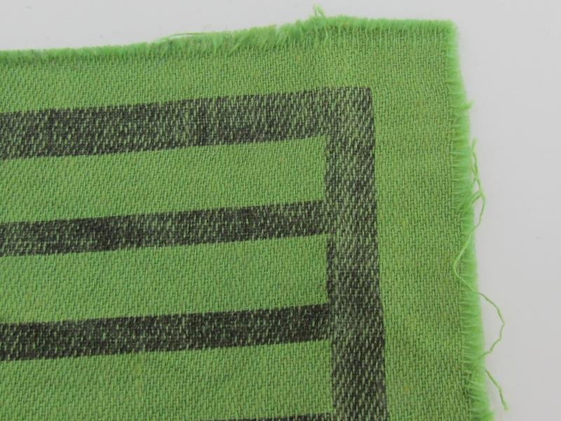Printed Wehrmacht ( Heer ) camouflage rank patch — image 3