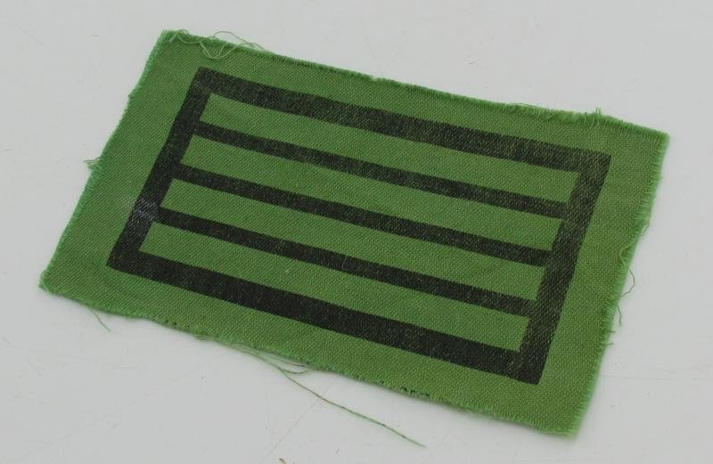 Printed Wehrmacht ( Heer ) camouflage rank patch — image 4