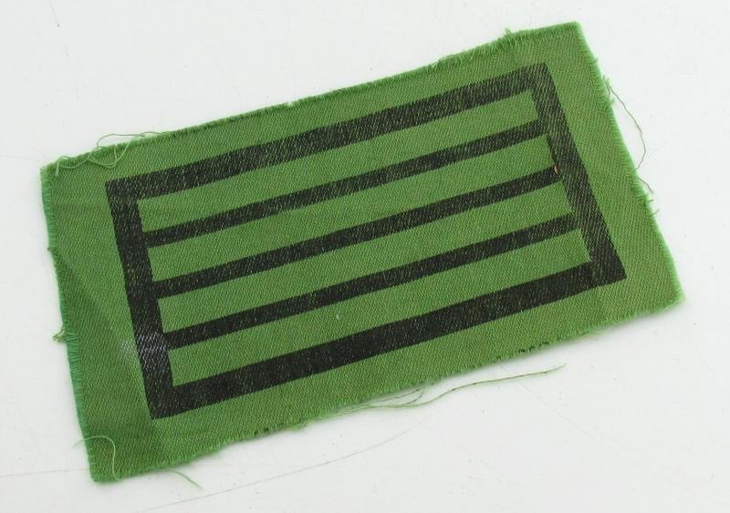 Printed Wehrmacht ( Heer ) camouflage rank patch — image 8