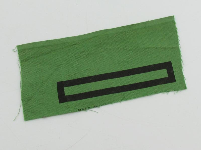 Printed Wehrmacht ( Heer ) camouflage rank patch — image 4