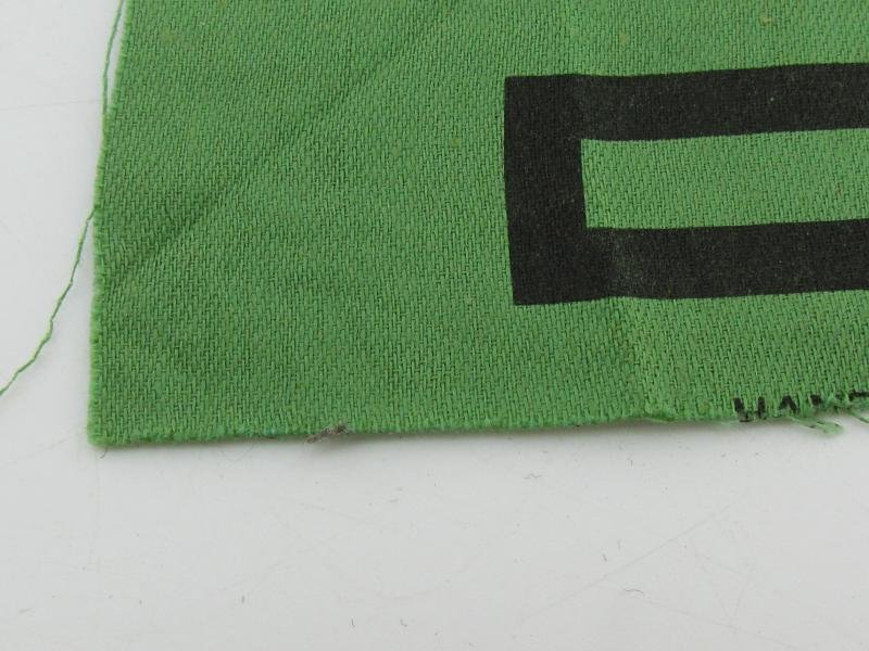 Printed Wehrmacht ( Heer ) camouflage rank patch — image 5