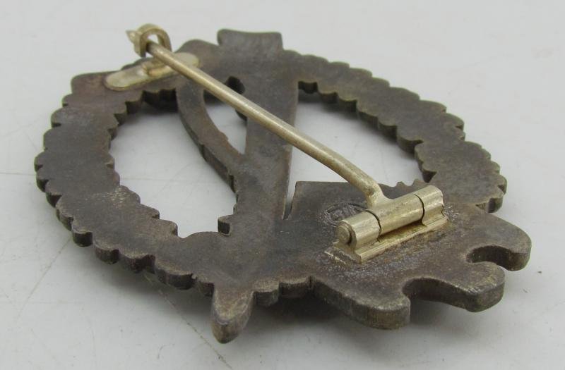 Infantry Assault Badge ( Sturmabzeichen ) in Silver –Fritz Zimmermann Stuttgart — image 10