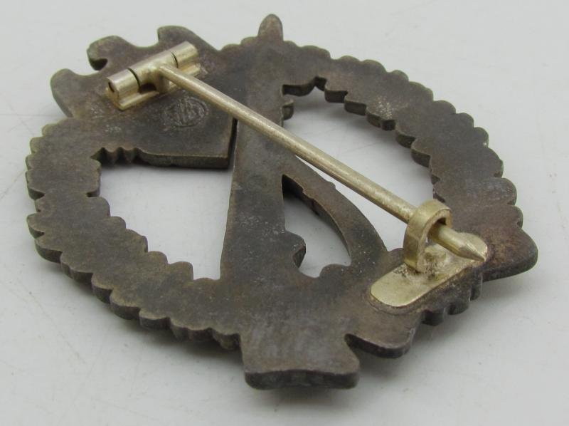 Infantry Assault Badge ( Sturmabzeichen ) in Silver –Fritz Zimmermann Stuttgart — image 11