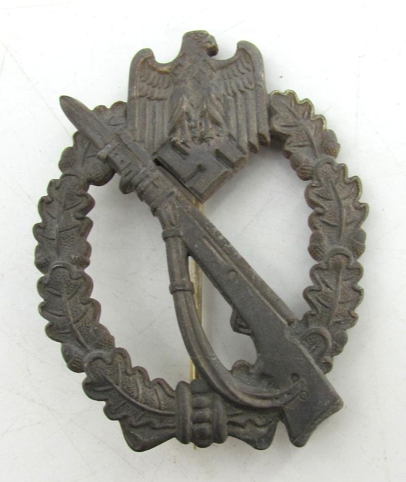 Infantry Assault Badge ( Sturmabzeichen ) in Silver –Fritz Zimmermann Stuttgart — image 12