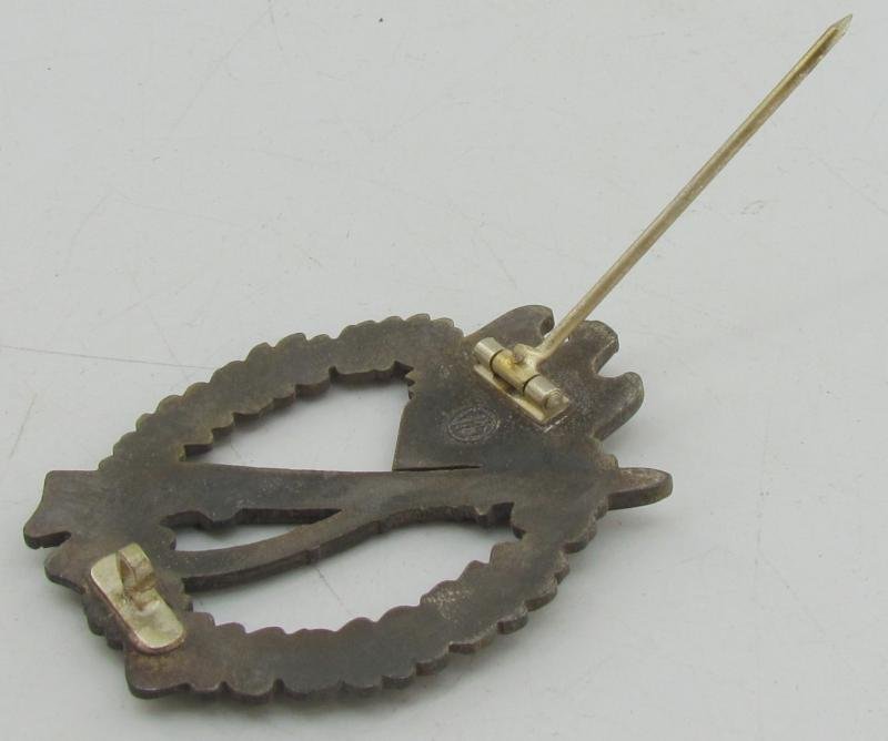 Infantry Assault Badge ( Sturmabzeichen ) in Silver –Fritz Zimmermann Stuttgart — image 4