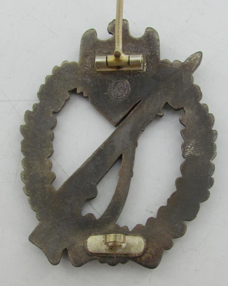Infantry Assault Badge ( Sturmabzeichen ) in Silver –Fritz Zimmermann Stuttgart — image 5