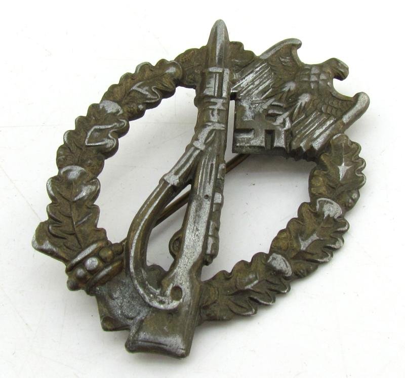 Infantry Assault Badge ( Sturmabzeichen ) in Bronze – Wilhelm Deumer — image 2