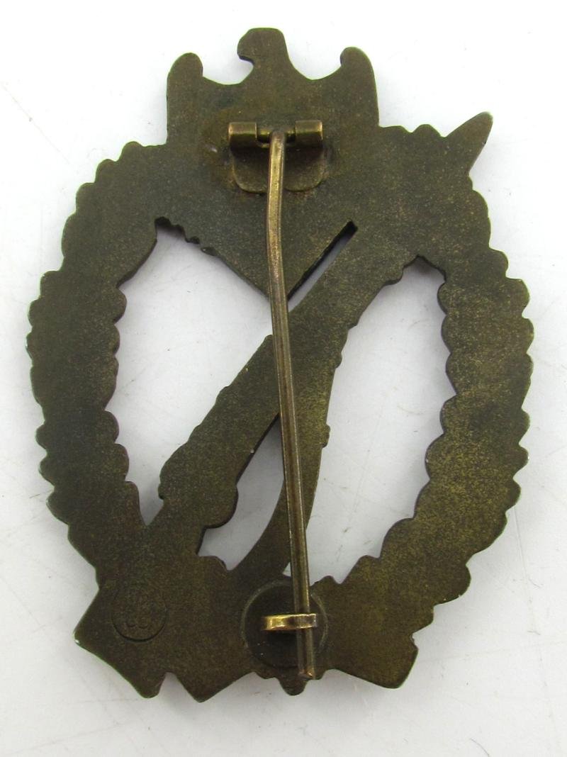 Infantry Assault Badge ( Sturmabzeichen ) in Bronze – Wilhelm Deumer — image 3